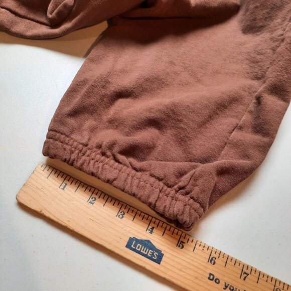 Talentless Pants Mens Medium Brown Joggers Sweatpants Sweats Baggy‎ Lounge - Picture 9 of 10